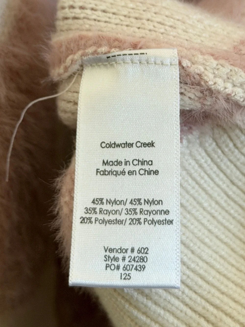 Coldwater Creek Heartfully Yours Cardigan Heart Size Medium Sweater Valentines